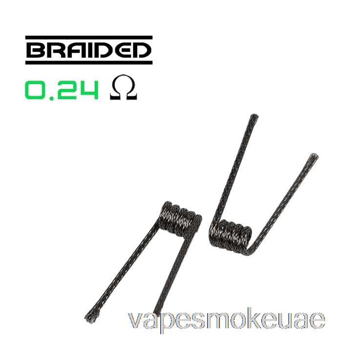 Vape Uae Wotofo Comp Wire - ملفات مسبقة الصنع مضفرة 0.24ohm - حزمة من 10
